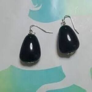 BOGO FREE UNIQUE BLACK BEAD EARRINGS
